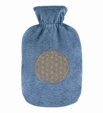 Flower of Life Hot Water Bottle