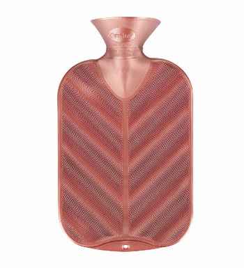 rose gold hot water bottle