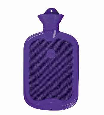 Sänger purple hot water bottle plasticiser free