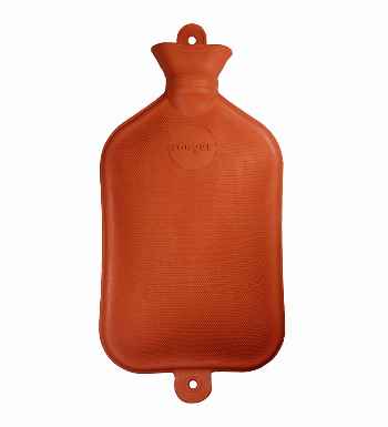 orange giant hot water bottle