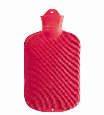 Sänger double ribbed hot water bottle