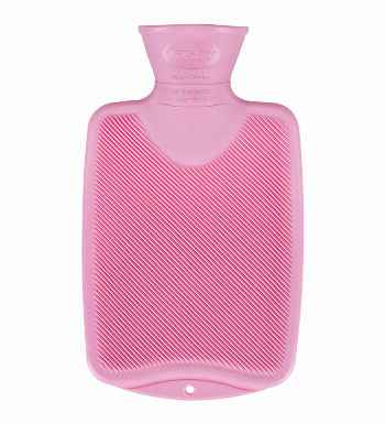 fashy pink small hot water bottle