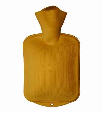 yellow Sänger small hot water bottle