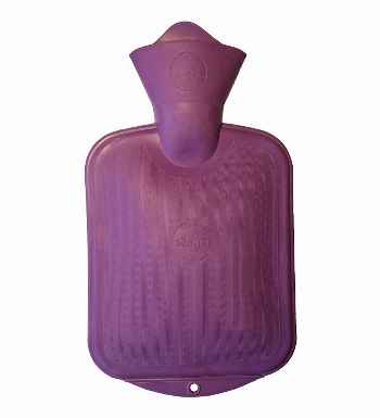 sänger small purple hot water bottle