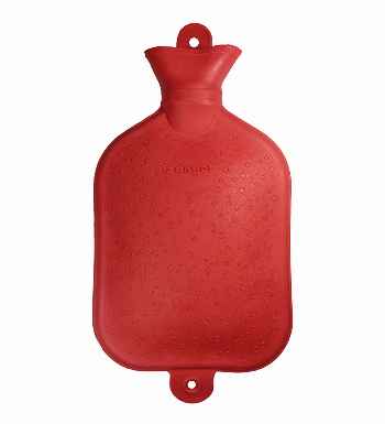 1.5 litre red hot water bottle