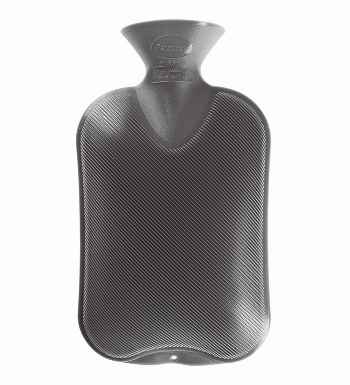 anthracite double hot water bottle