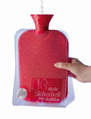 hot water bottle safety stand