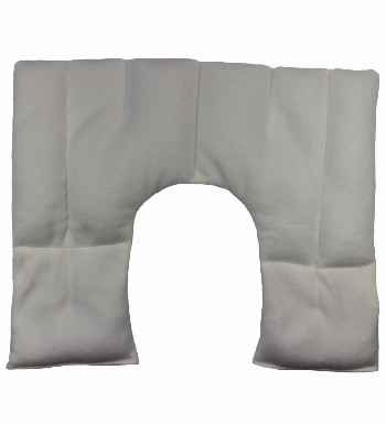 microwavable ivory shoulder and neck wrap