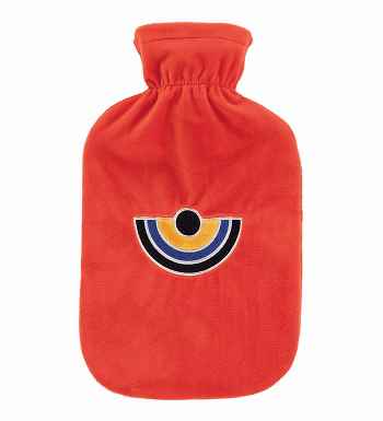 Orange Scandi Latex Free Hot Water Bottle