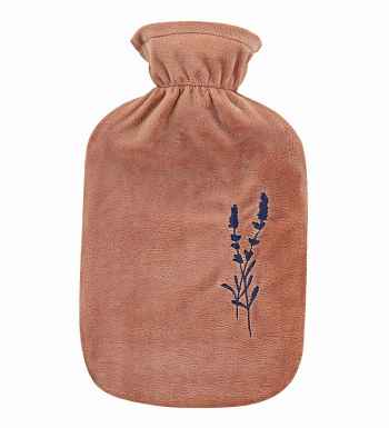 Apricot Lavender Latex Free Hot Water Bottle