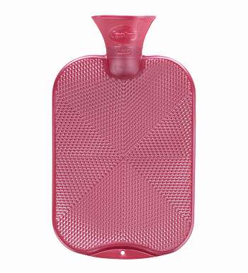 rose crystal star hot water bottle