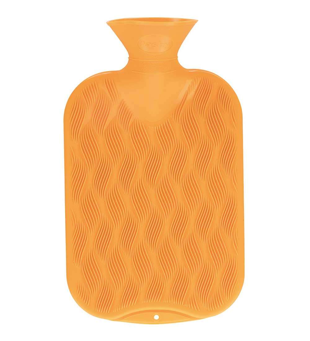 2.0L Pastel Peach Latex Free 3D Hot Water Bottle