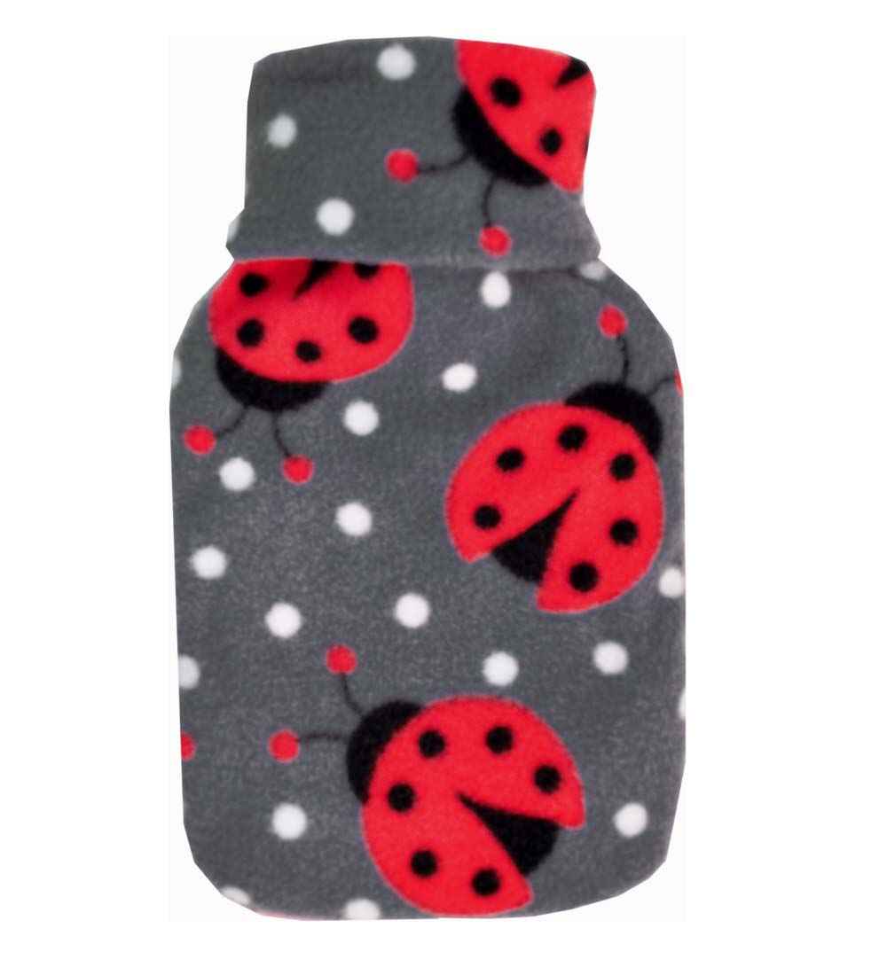 ladybird mini hot water bottle