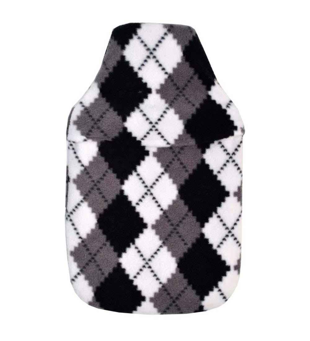 argyle fleece vagabond hot water bottle