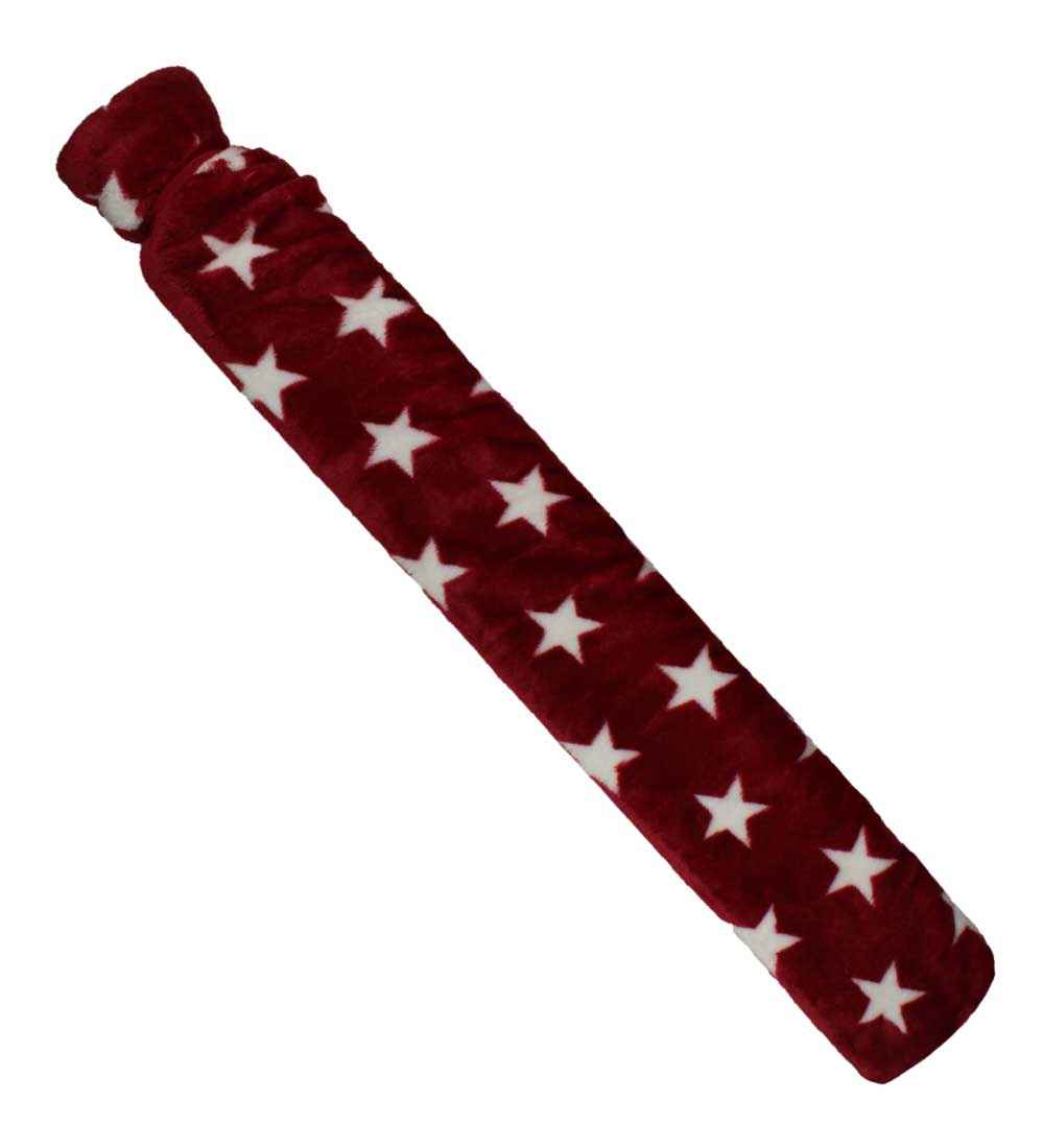 red star long hot water bottle