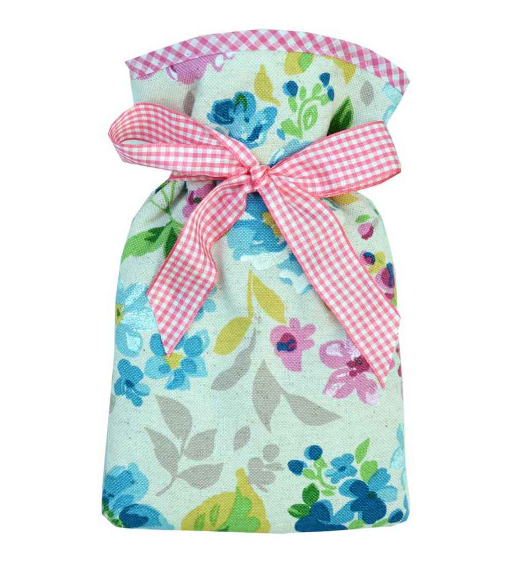 mini floral padded hot water bottle