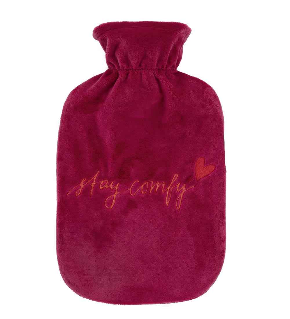 stay comfy hot water bottle