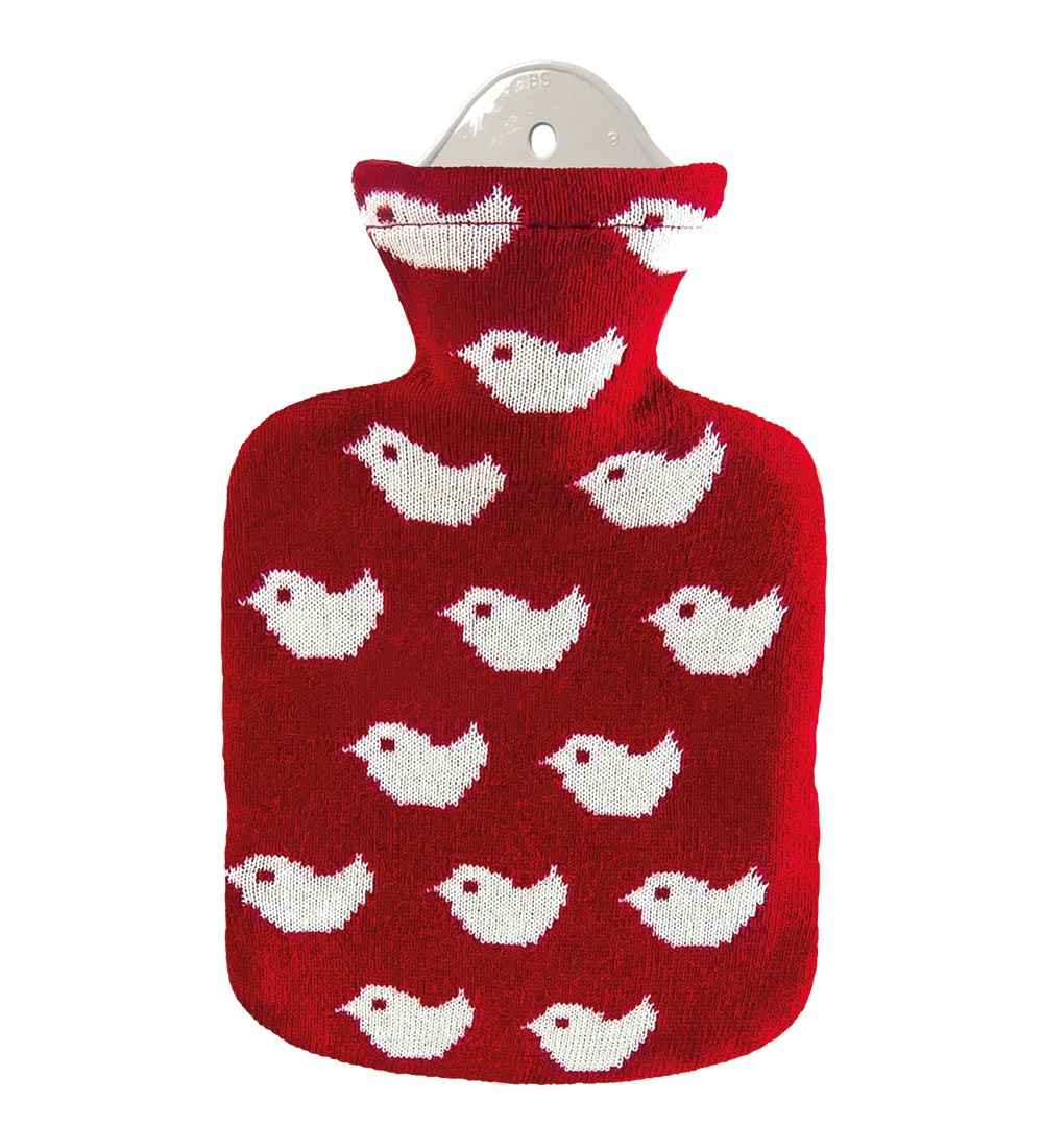 baby birds Sänger hot water bottle 