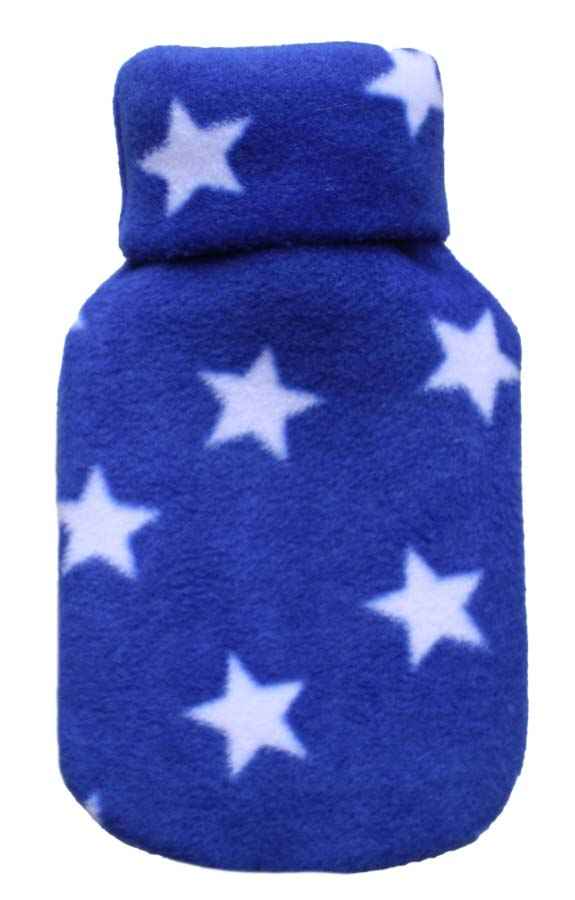 starry sky mini hot water bottle