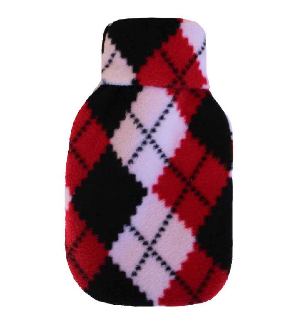 mini pringle red hot water bottle