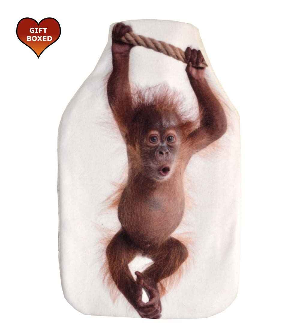 orangutan baby monkey hot water bottle