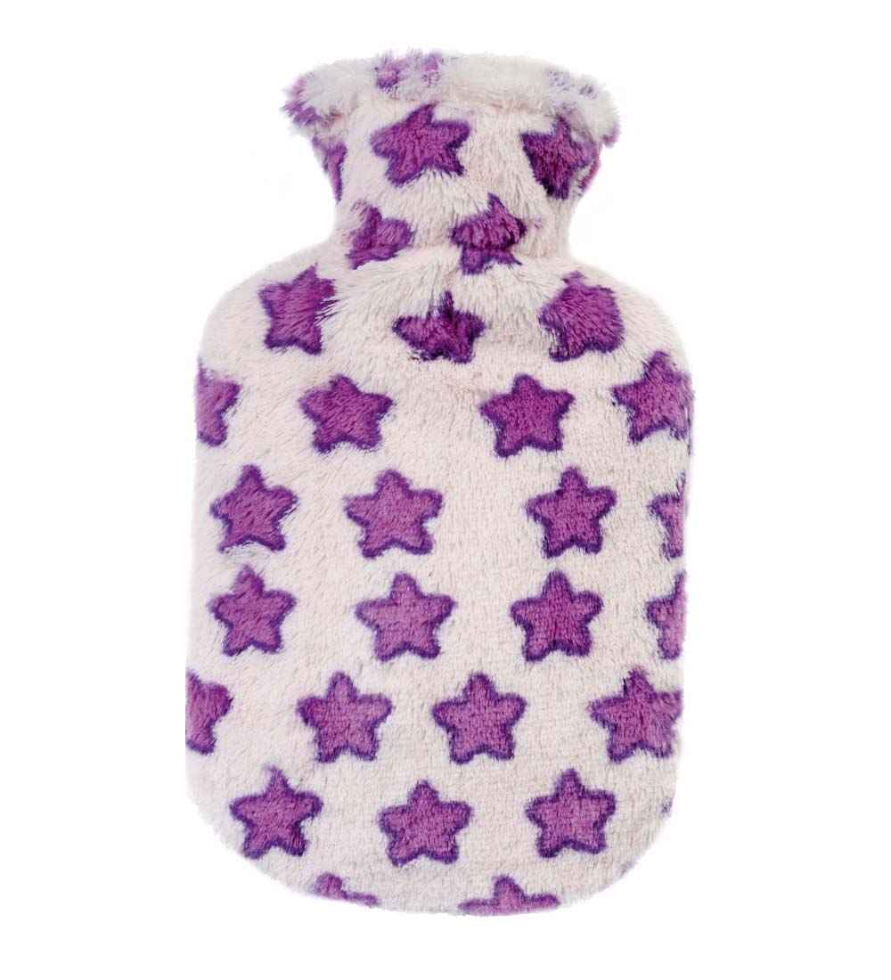 rose stars fashy hot water bottle