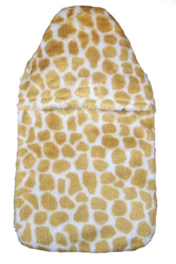 giraffe spots hot water bottle