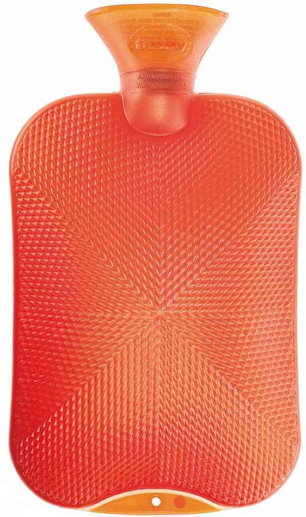 crystal star terracotta hot water bottle