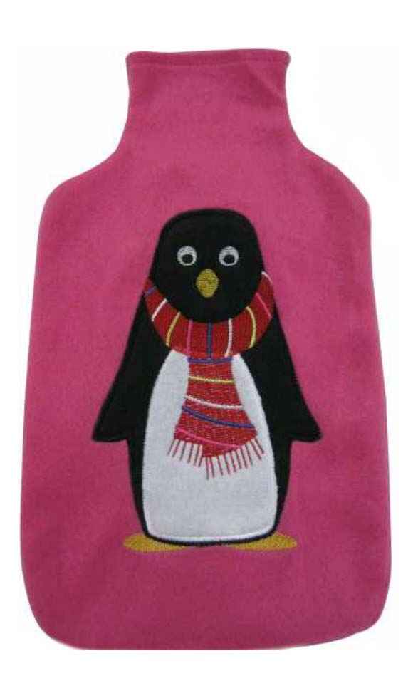 king penguin hot water bottle