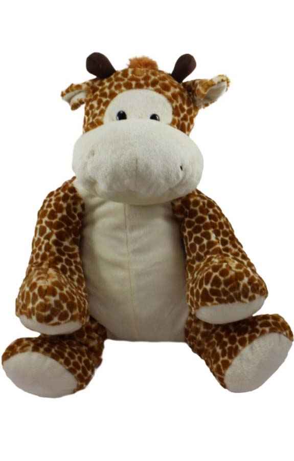 African giraffe hot water bottle