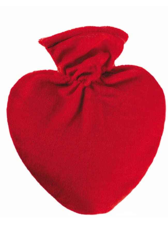 fashy heart velour covered bottle