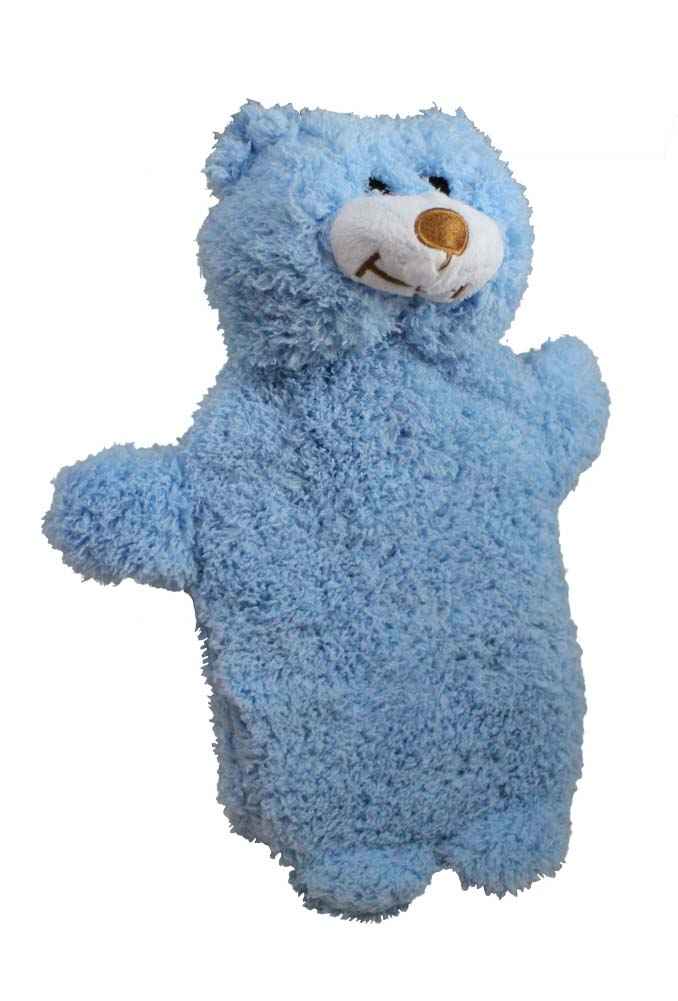 blue bear hot water bottle