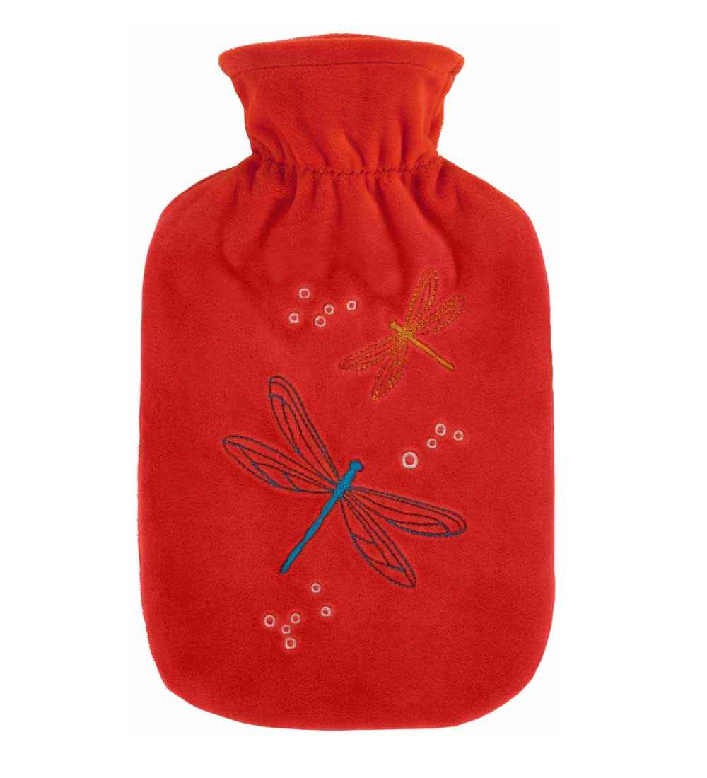 dragonfly hot water bottle