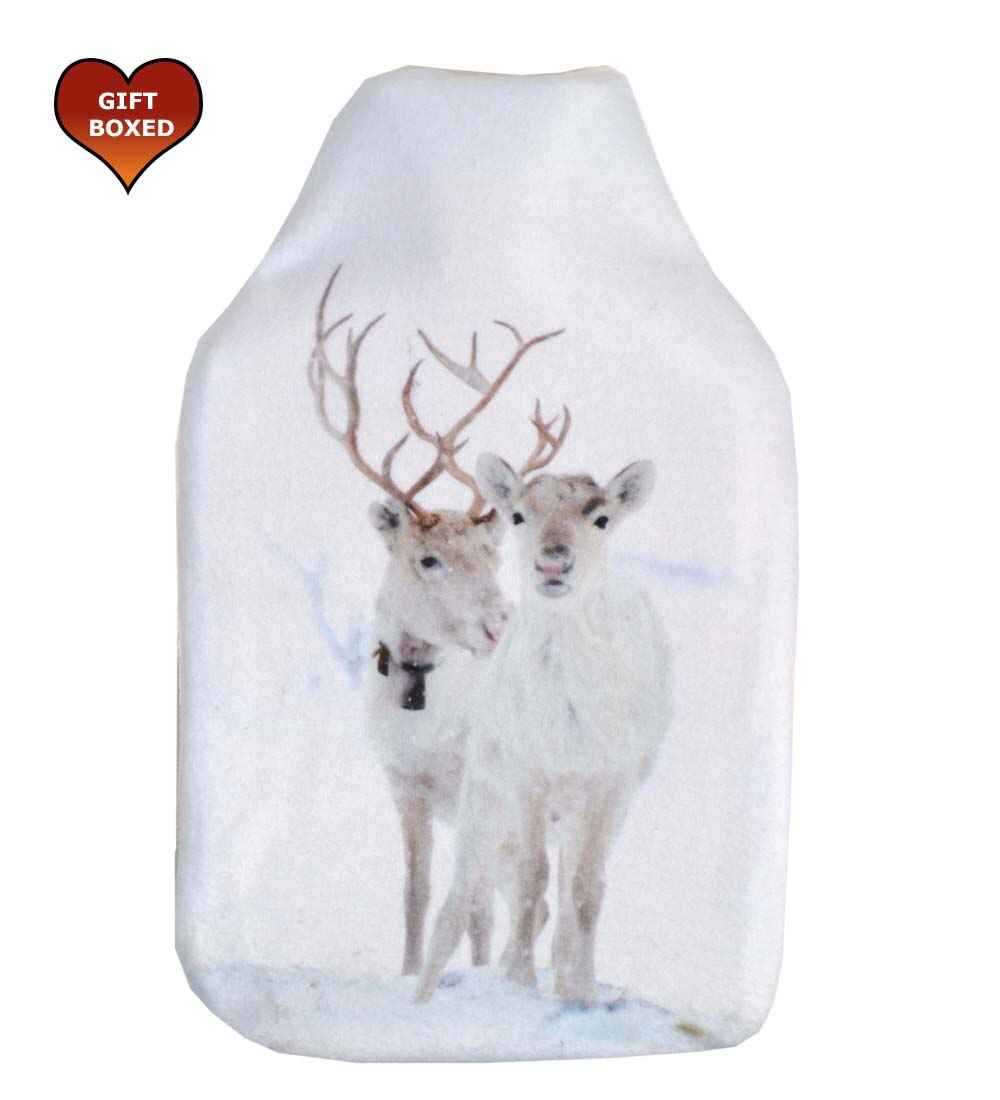 reindeer vagabond hot water bottle