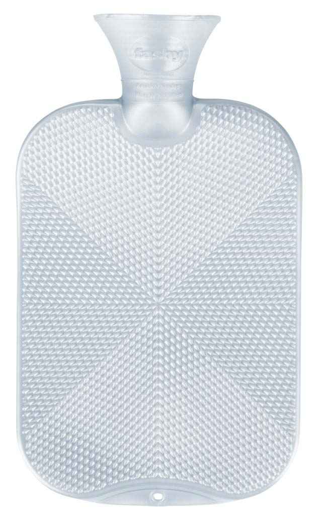 ice white latex allergy free hot water bottle