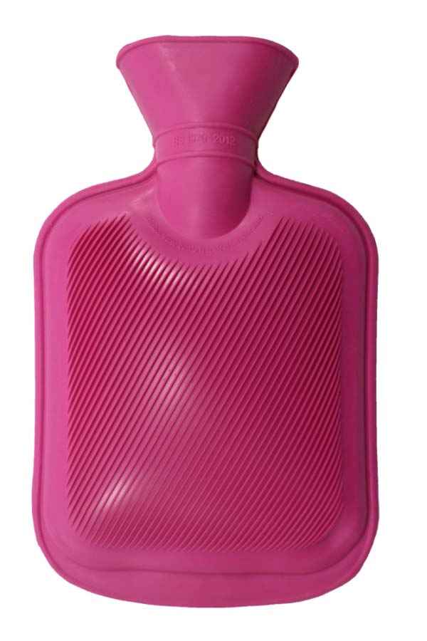 small strawberry hot water bottle