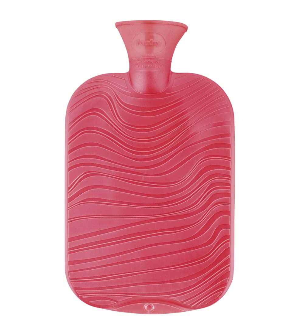 coral latex allergy free hot water bottle