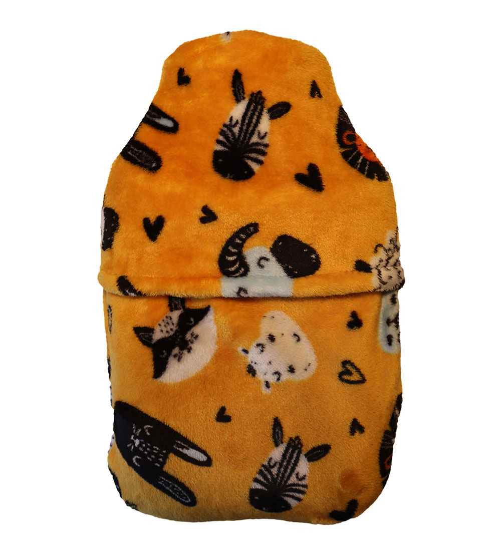 love nature 2.0 litre fleece hot water bottle cover