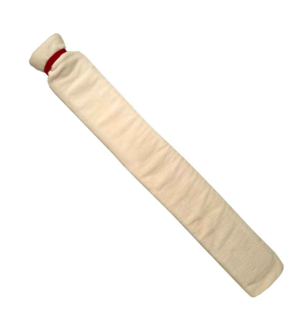 ecru long hot water bottle