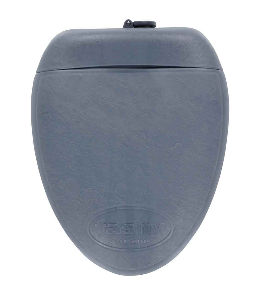 slate blue smart hot water bottle