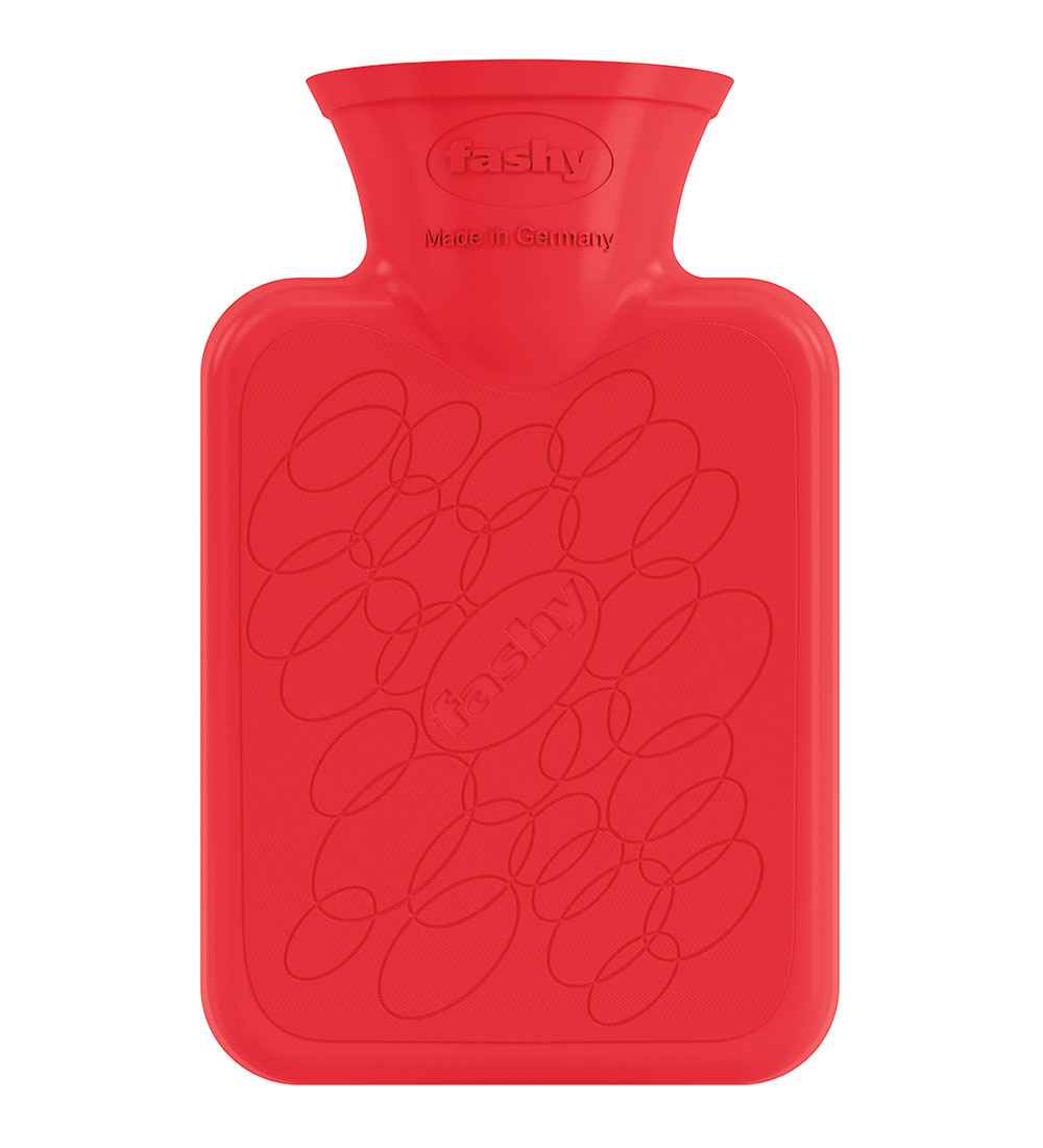 pocket size coral hot water bottle