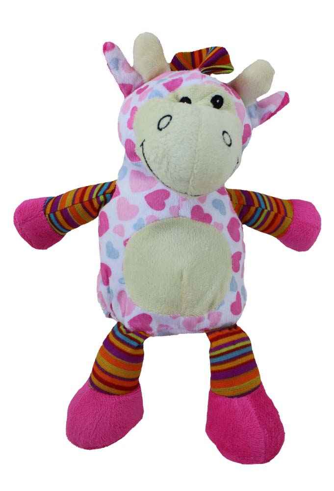 pink giraffe microwave heat pack