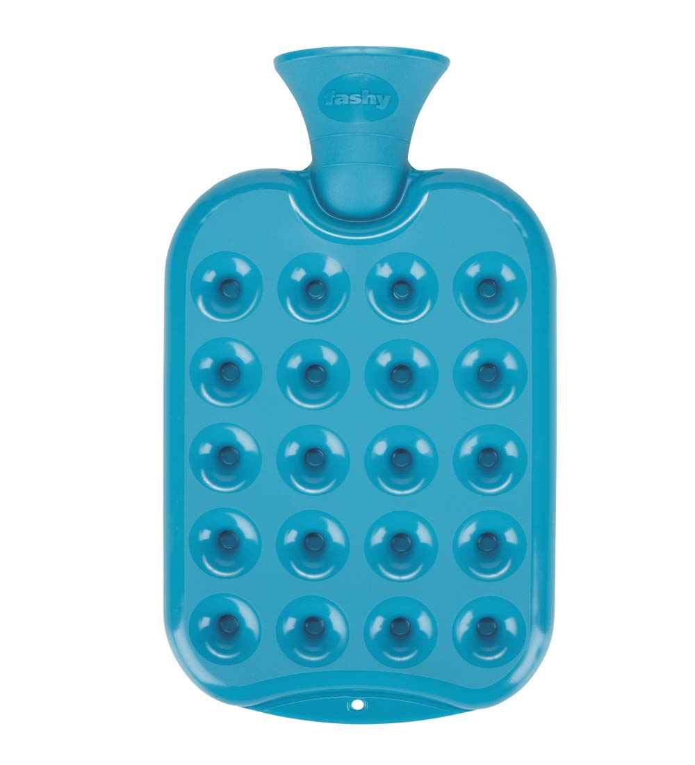 honey comb cushion blue hot water bottle