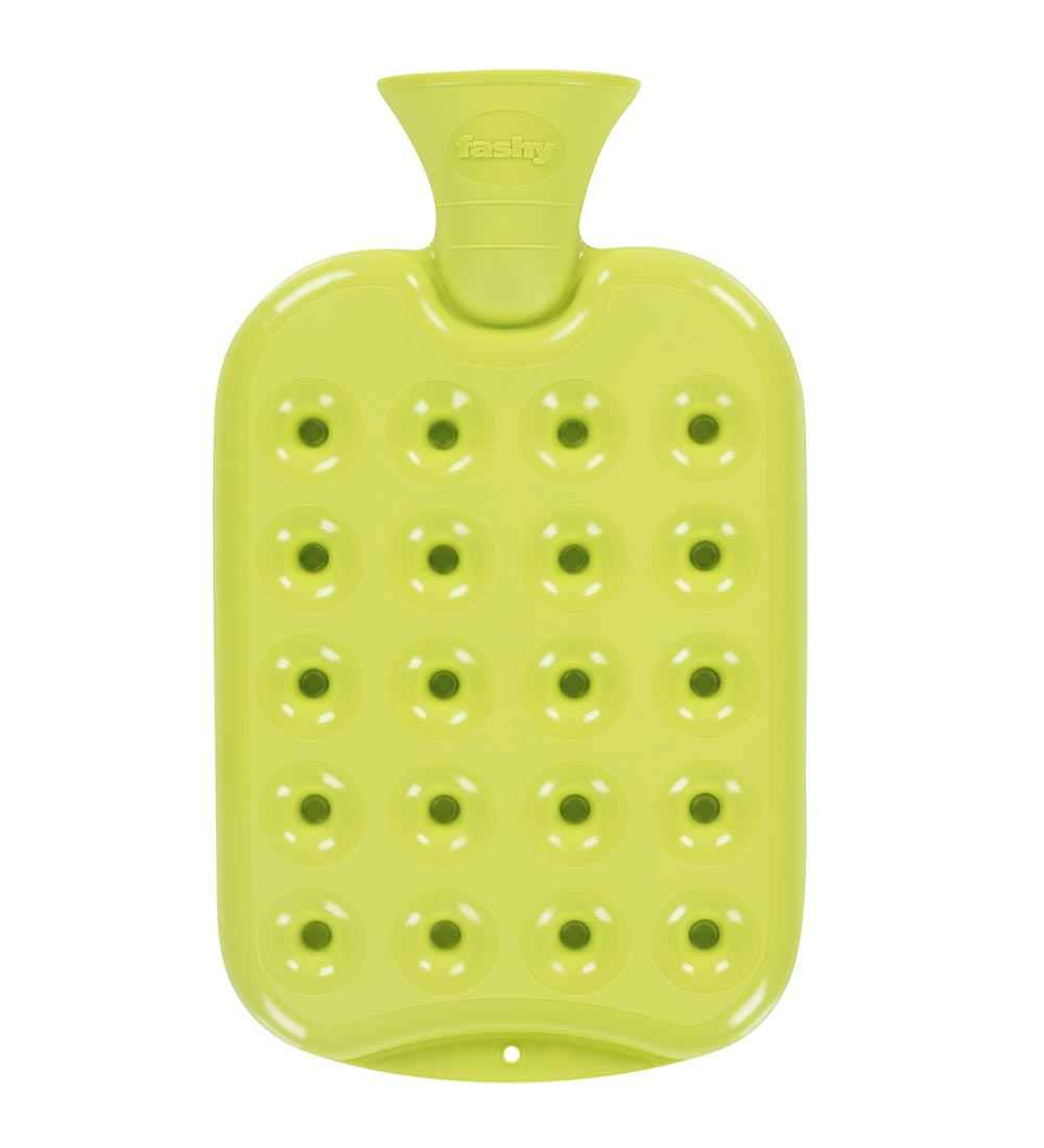 lime cushion hot water bottle