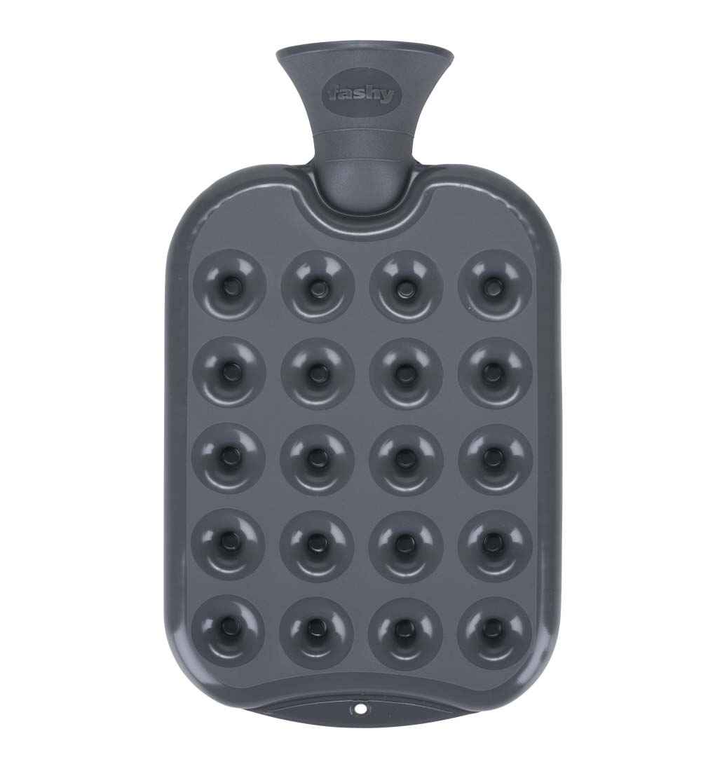 anthracite cushion hot water bottle