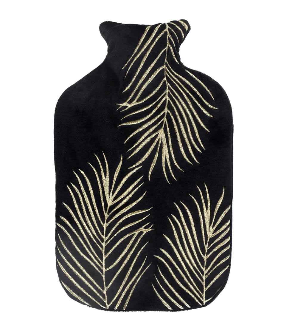 palm leaves hot water bottle