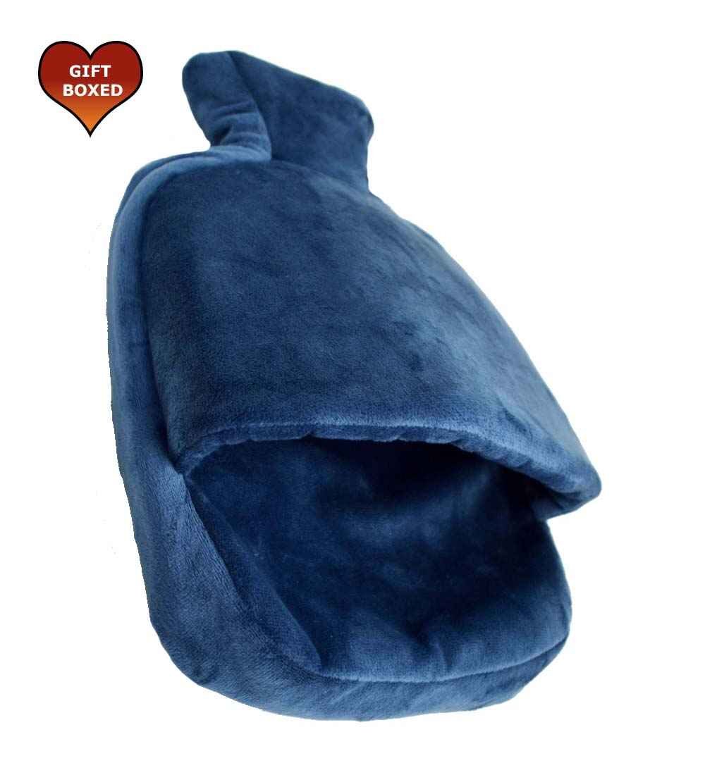 navy blue foot warmer