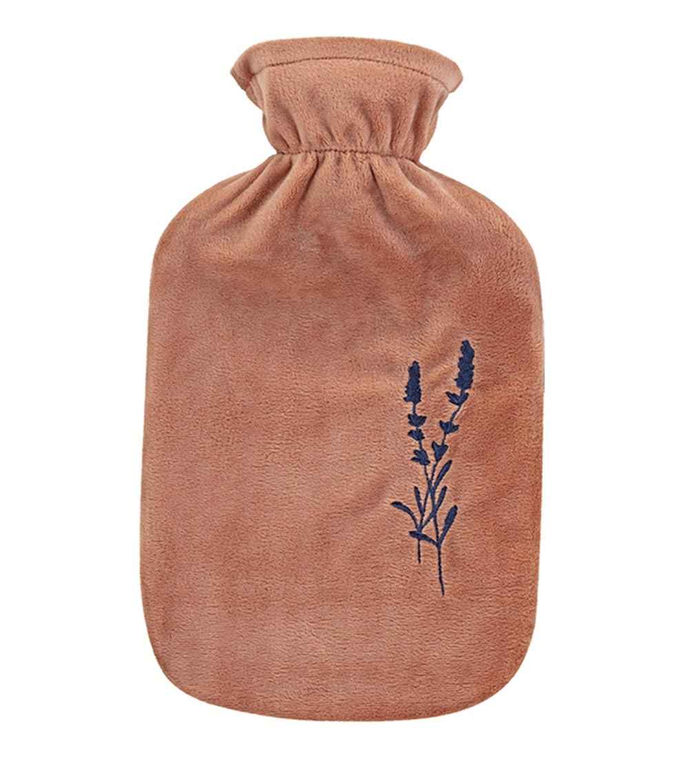 Apricot Lavender Latex Free Hot Water Bottle