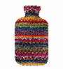 peru knitted hot water bottle