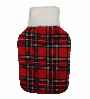 scotty dog tartan fleece hotwater bottle